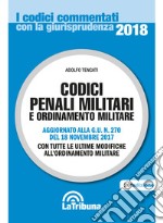 Codici penali militari e ordinamento militare libro