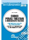 Codici penali militari e ordinamento militare libro