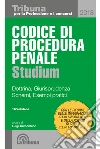 Codice di procedura penale Studium. Dottrina, giurisprudenza, schemi, esempi pratici libro