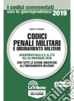 Codici penali militari e ordinamento militare libro