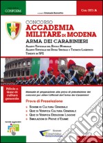 Concorso Accademia Militare di Modena. Arma Dei Carabinieri. Prova di preselezione