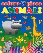 Animali. Coloro & gioco. Ediz. a colori libro