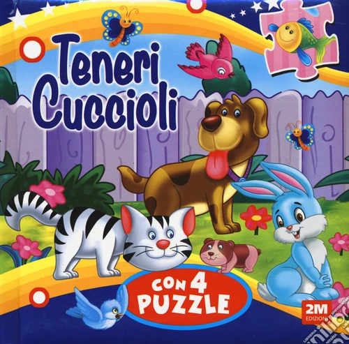 Teneri cuccioli. Libro puzzle