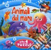 Animali del mare. Libro puzzle. Ediz. a colori libro