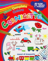 Gioca completa e colora le cornicette libro
