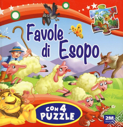 Favole di Esopo. Libro puzzle