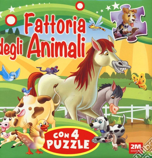 Fattoria degli animali. Libro puzzle