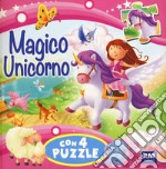 Magico unicorno. Libro puzzle. Ediz. a colori libro