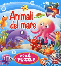 Animali del mare. Libro puzzle