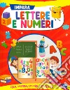 Impara le lettere e i numeri libro