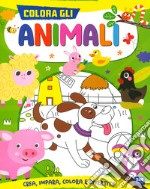 Colora gli animali. Ediz. a colori libro