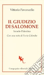 Il giudizio di Salomone. Israele-Palestina libro