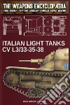 Italian light tanks CV L3/33-35-38 libro di Cristini Luca