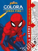 Spiderman. Colora senza fine. 6 metri da colorare. Super album. Ediz. illustrata libro