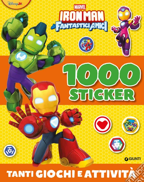 Iron Man e i suoi fantastici amici. 1000 stickers. Tanti giochi e attività. Ediz. a colori