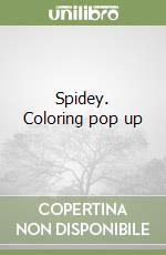 Spidey. Coloring pop up