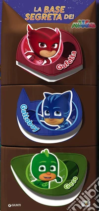 La base segreta dei Pj Masks. Con adesivi libro