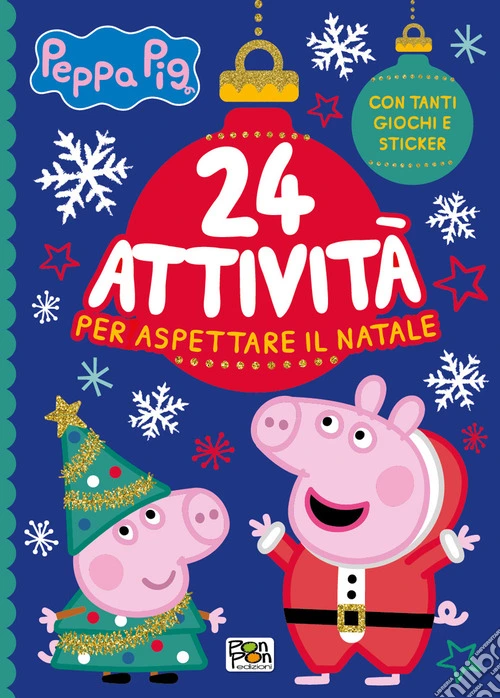 24 attivit� per aspettare il Natale. Peppa Pig. Ediz. a colori