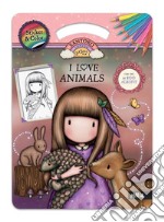 I love animals. Gorjuss. Sticker & color. Ediz. a colori. Con Adesivi libro