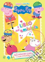 Il libro dell'amicizia. Peppa Pig. Gioca & colora. Con adesivi. Ediz. a colori libro