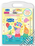 Peppa's party. Peppa Pig. Albo magico. Ediz. a colori. Con pennarello svelacolori, cappellini, cake topper libro