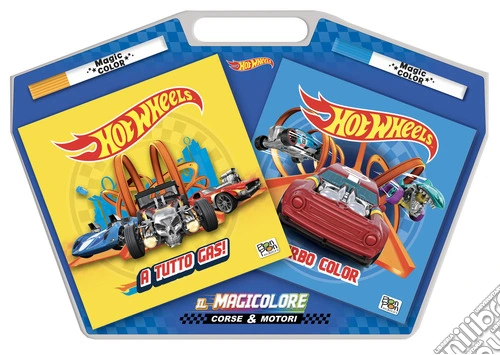 Corse & motori. Hot Wheels. Magicolore. Ediz. a colori. Con pennarello svelacolori