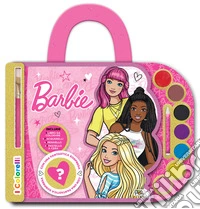 Barbie. Valigetta con acquerelli. I colorelli. Ediz. a colori. Ediz. a spirale. Con acquerelli, pennello, pastello a cera libro