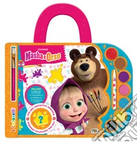 Masha e Orso. Valigetta con acquerelli. I colorelli. Ediz. a colori. Ediz. a spirale. Con acquerelli libro
