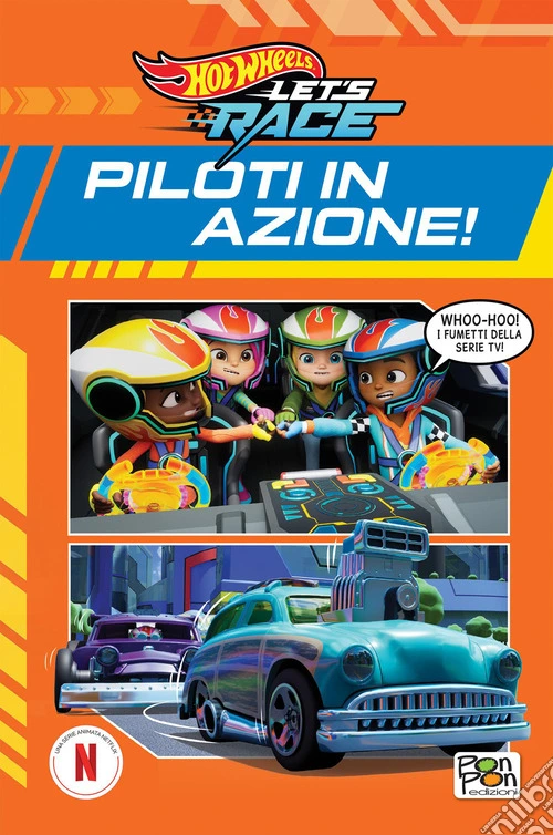 Piloti in azione. Hot Wheels. Let's race
