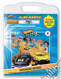 Scaldiamo i motori! Hot Wheels Let's Race. Albo magico. Ediz. a colori. Con pennarello svelacolori libro