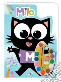 Il mio primo libro per colorare. Milo. Con adesivi. Ediz. a colori. Con acquerelli libro