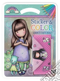 Amici cuccioli. Gorjuss. Sticker & color. Con adesivi. Ediz. a colori. Con porta occhiali soft libro