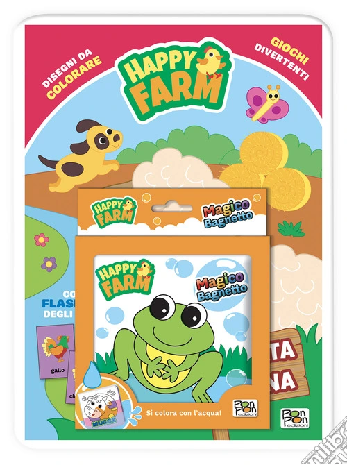 Una giornata in campagna-Magico bagnetto. Happy farm. Activity book. Ediz. a colori