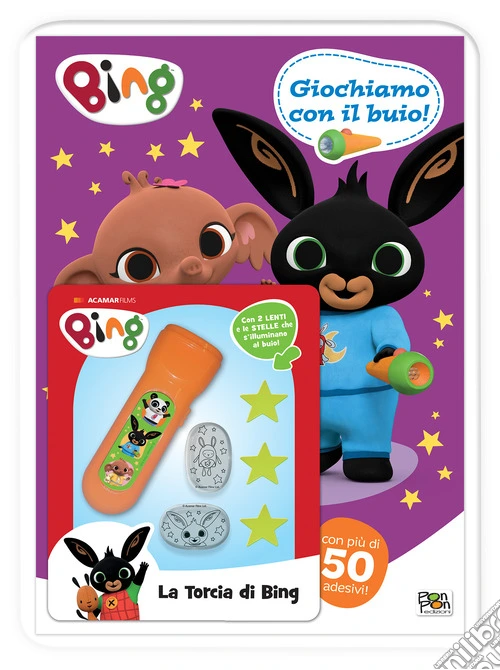 Giochiamo con il buio! Bing. Ediz. a colori. Con torcia