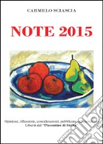 Note 2015 libro