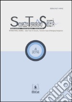 Sicurezza, terrorismo, società. International journal. Ediz. italiana e inglese (2016). Vol. 4 libro