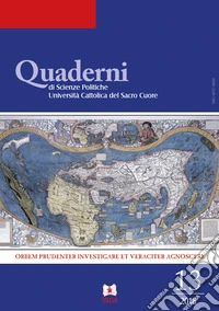 Quaderni del dipartimento di scienze politiche Università Cattolica del Sacro Cuore (2018). Vol. 13 libro