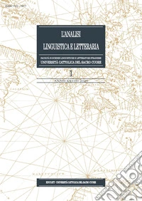 L'analisi linguistica e letteraria (2020). Vol. 1 libro