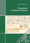 Lineamenti di diritto del lavoro libro