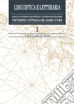 L'analisi linguistica e letteraria (2021). Vol. 1 libro