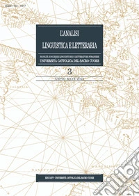 L'analisi linguistica e letteraria (2021). Vol. 3 libro