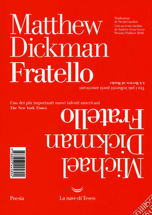 Fratello. Testo inglese a fronte