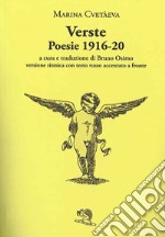 Verste. Poesie 1916-1920. Testo russo a fronte libro