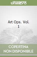 Art Ops. Vol. 1 libro