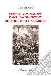 L'entrée grammaire dans l'Encyclopédie de Diderot et D'Alembert libro