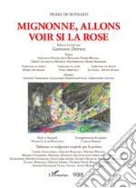 Mignonne, allons voir si la rose. Edition d'artiste par Giovanni Dotoli