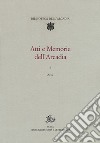 Atti e memorie dell'Arcadia (2017). Vol. 6 libro