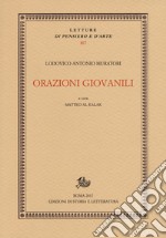 Orazioni giovanili libro