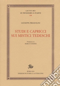 Studi e capricci sui mistici tedeschi