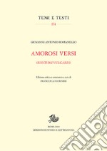 Amorosi versi (Rhythmi vulgares) libro